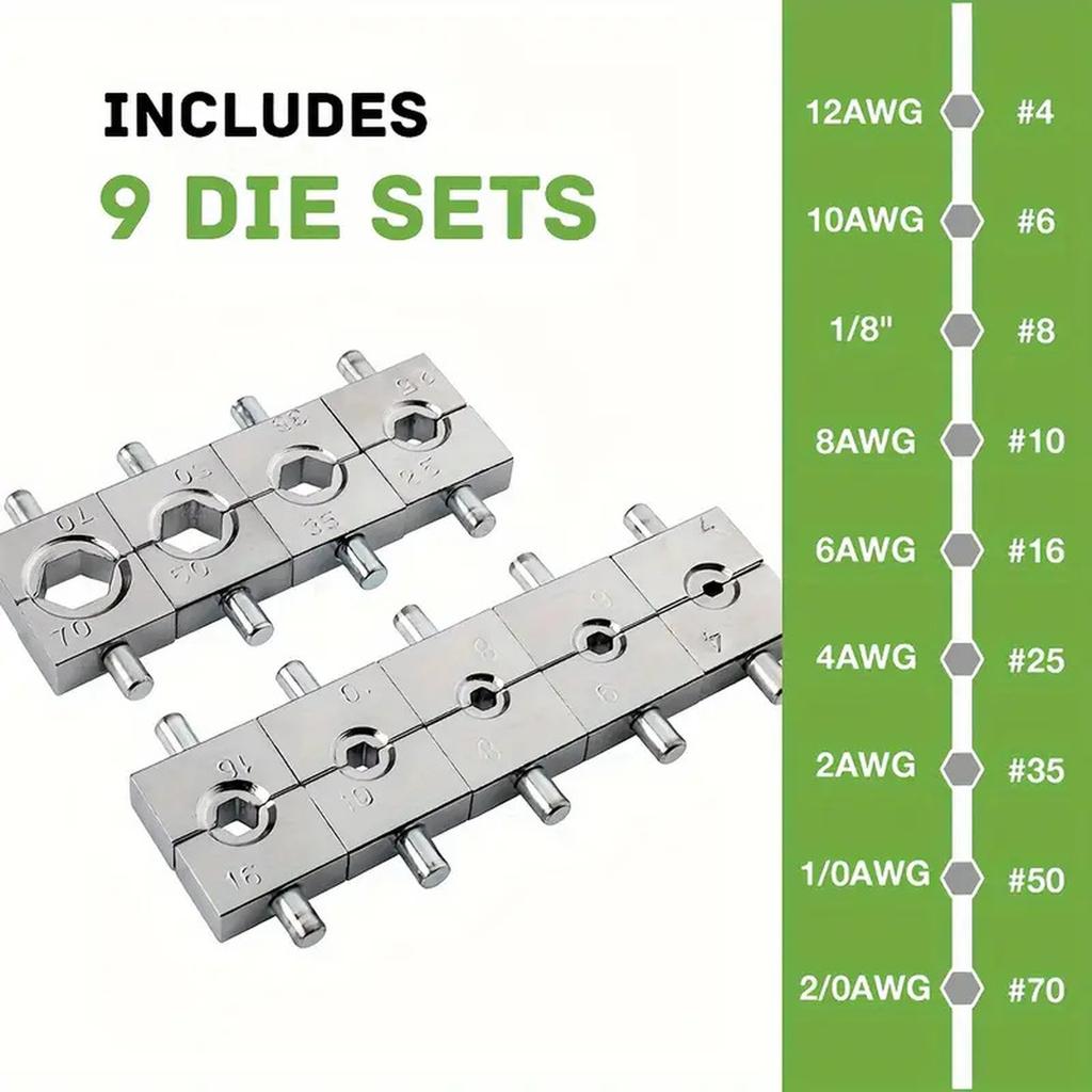 Холодные гидравлические клещи для обжима кабеля, портативные электрические инструменты, ручные гидравлические клещи, медные и алюминиевые кабельные наконечники