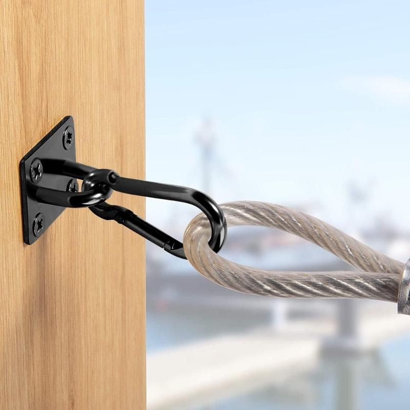 1Suit Sport Outdoor Hook Secure Mounting Hook Hammocks Chair Mount Hook for Aerials Yogas and Indoor Swing