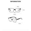 New Fashion Photochromic Multifocal Presbyopia Glasses Men's and Women's High-definition Anti Blue Light Glasses Diopter To +4.0