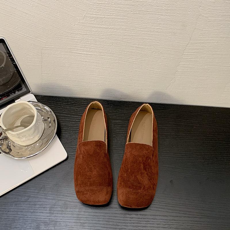 Ретро туфли дуду на плоской подошве женские новые весенне-летние туфли-лодочки бабушкины одинарные туфли