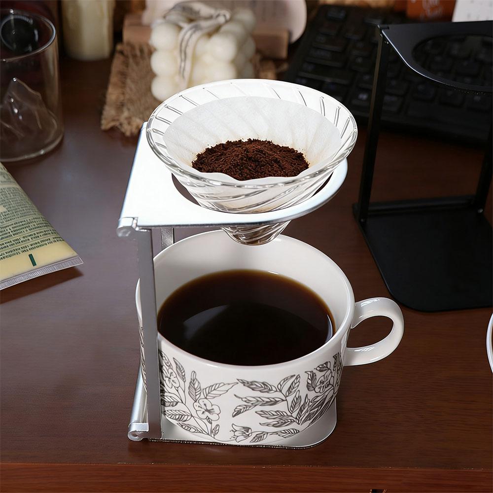 Lightweight Coffee Drip Holder Foldable Drip Filter Coffee Stand Pour Over Dripper Stand Camping