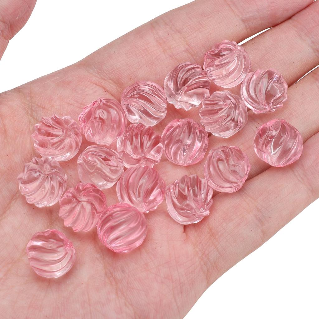 5 шт. Стеклянные бусины Ребристые Свободные Разделительные бусины для изготовления ювелирных изделий DIY Браслет Ожерелье