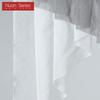 1 шт. серия Nuan, модная двухцветная тюль-подзор для двери, занавеска с коротким стержнем, декоративная занавеска для окна, кухни