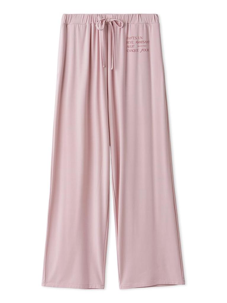 Gelato Pique Feminine Rayon Logo Long Pants Women's (PWCP254290, Pink)