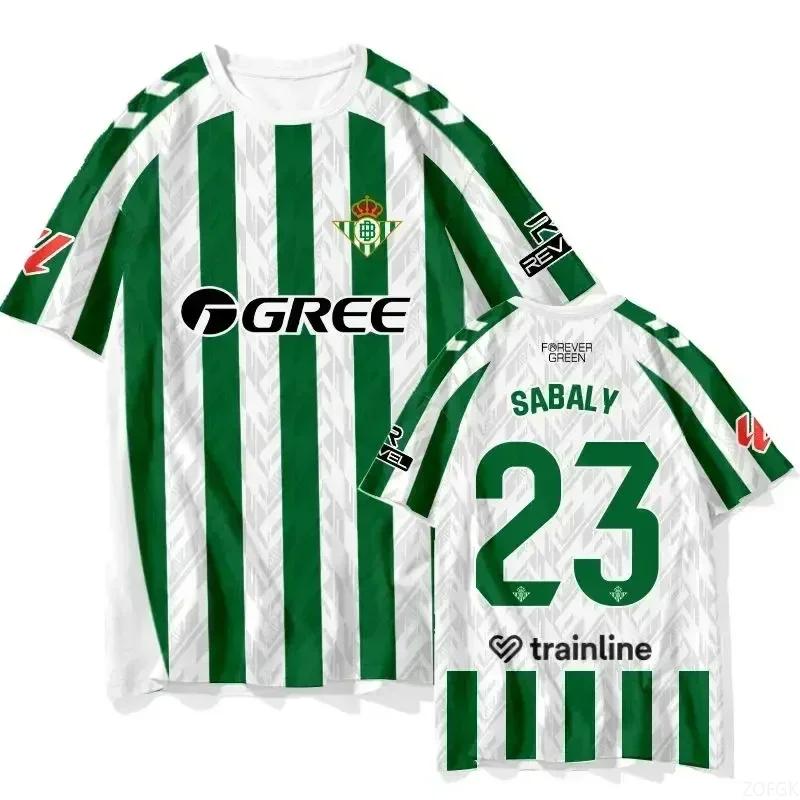 Новая Летняя Футболка для Футбольной Тренировки Игрока Футбольная Форма Взрослые Дети Спортивная Одежда Быстросохнущие Топы Повседневные Футболки Y2K