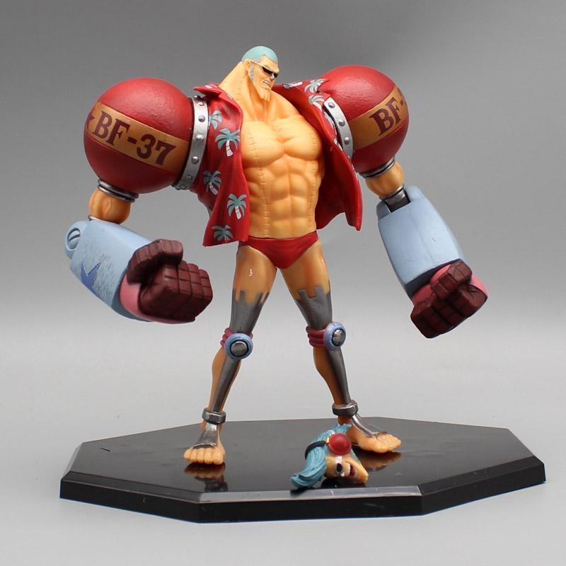 Аниме One Piece Фигурка Фрэнки GK Соломенная Шляпа Пираты Статуя ПВХ Фигурка Коллекция Модель Игрушка Кукла Подарок
