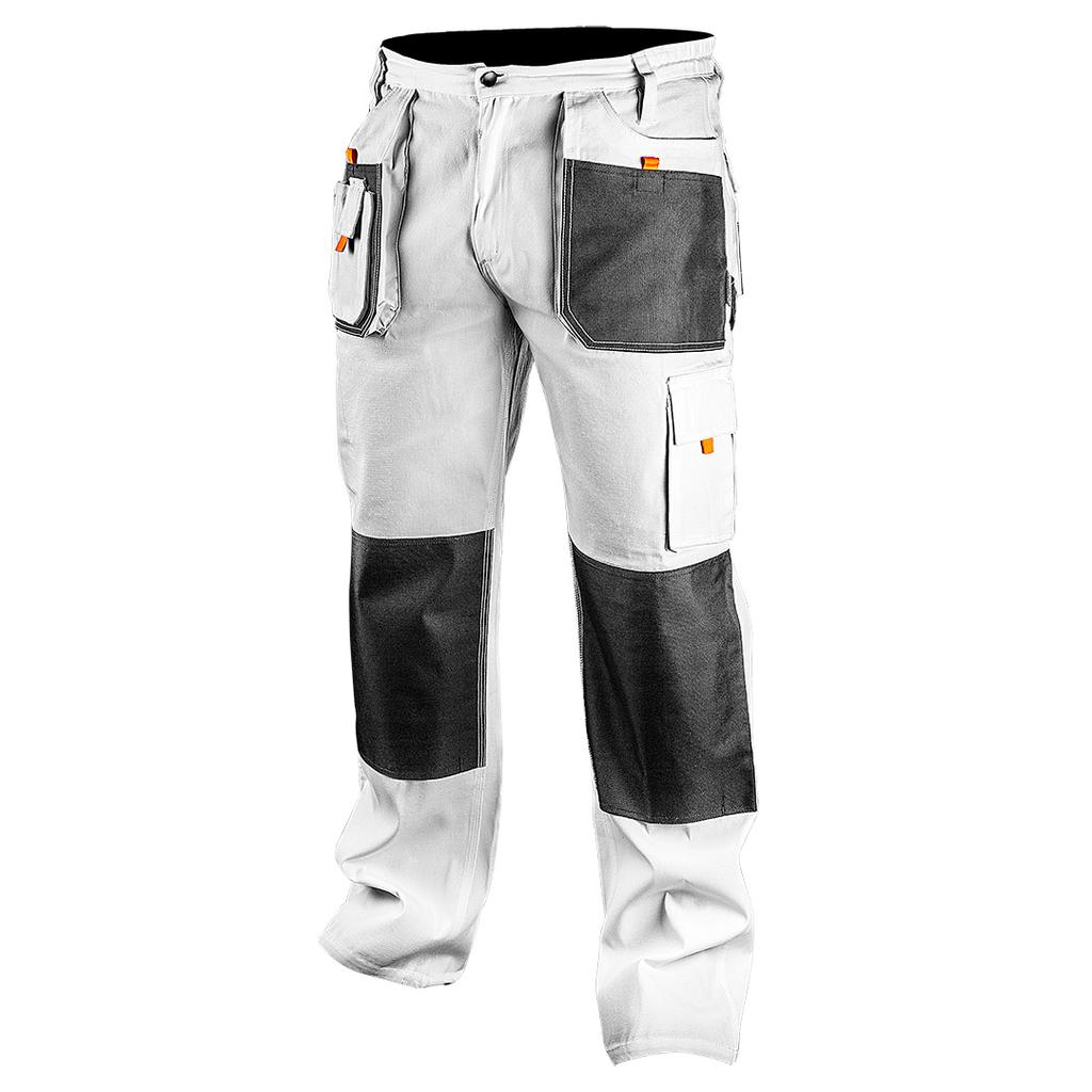 Work trousers, white, size M/50