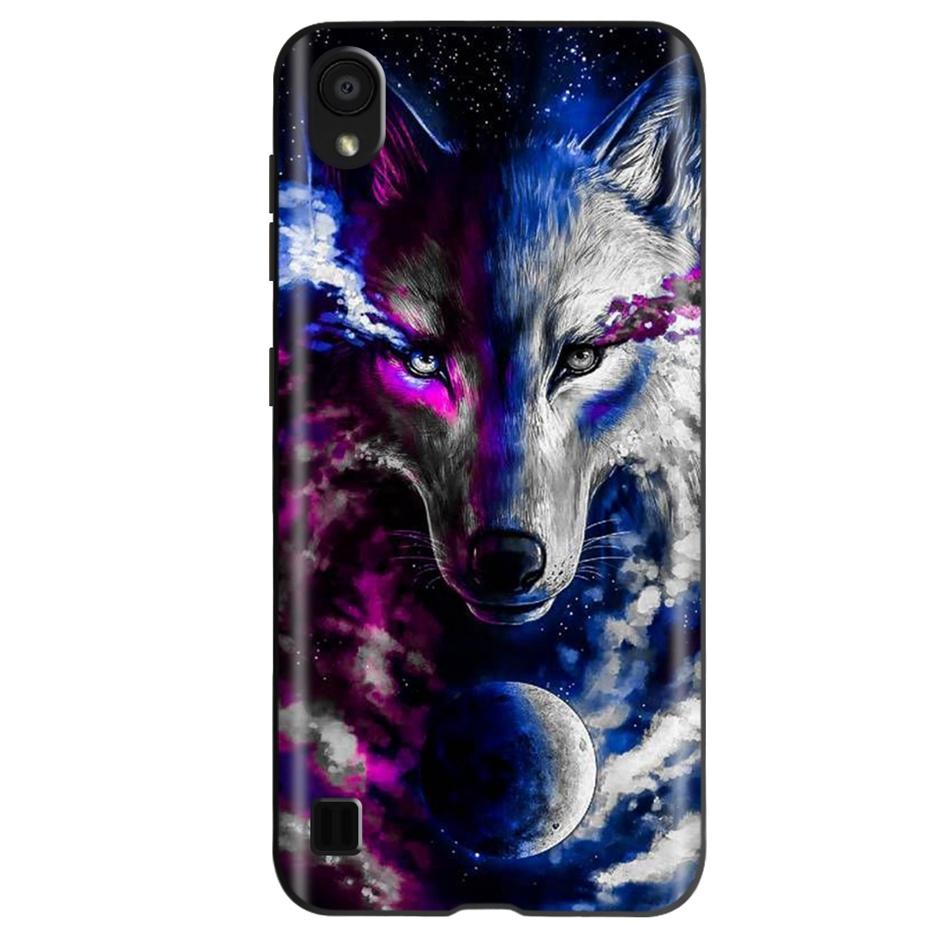 Fashion Cool Painted Case For ZTE Blade A5 2019 Soft SIlicone TPU Black Shockproof Bumper For ZTE A5 (2019) BladeA5 A 5 Funda