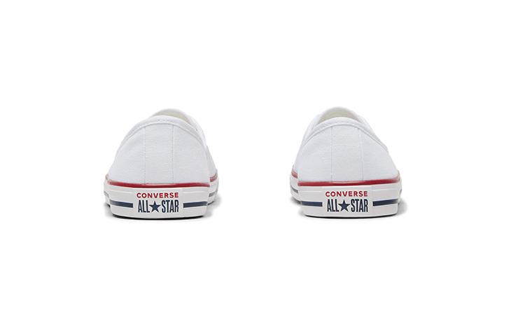 Converse Chuck Taylor All Star Ballet Lace Low Top Canvas Shoes White Women's 566774C