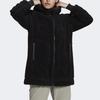 adidas Куртка W Rev Sherp для активного отдыха на молнии из хлопка, зимняя женская куртка черного цвета GI7954