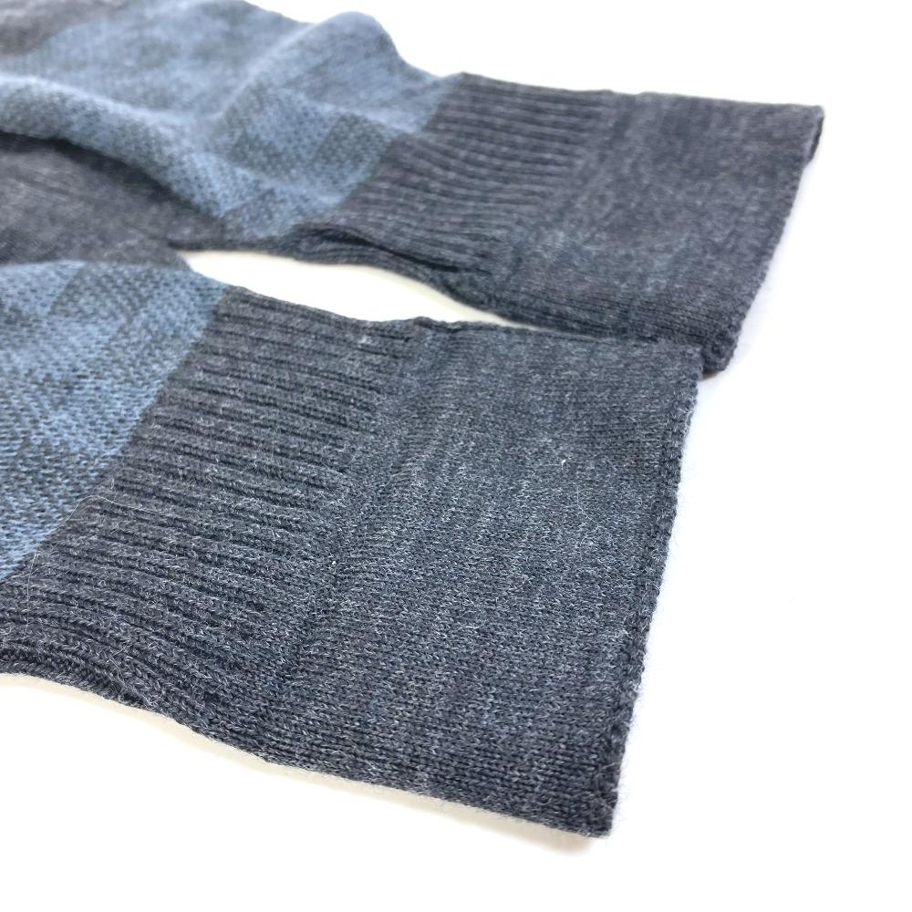 Louis Vuitton M70008 DamierGraphite Damier Gon Petit Gloves knit Gray/Blue