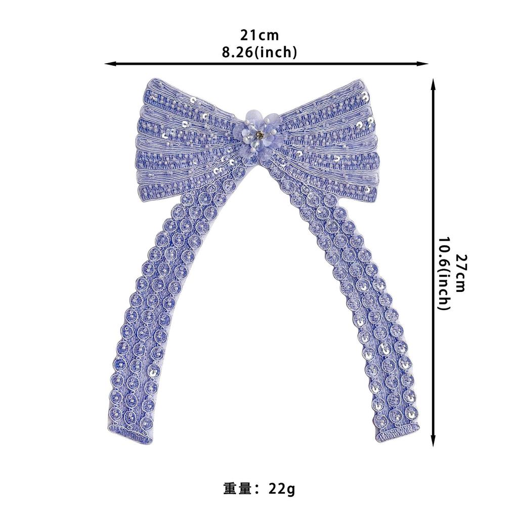 Изысканные многоцветные бусины ручной работы, пайетки, банты для ногтей, нашивки, платья, топы, декоративные тканевые наклейки, аксессуары