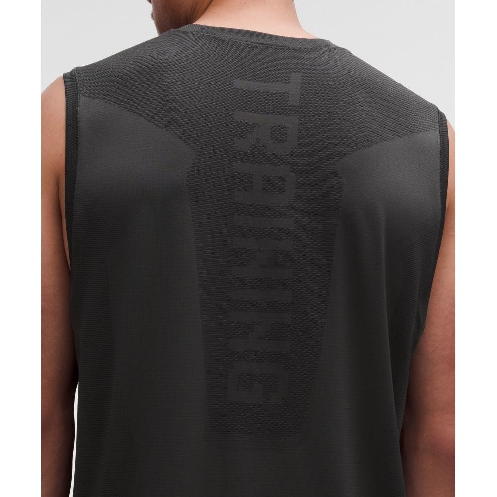 Безрукавка Lululemon Metal Vent Tech Свободного кроя *Тренировочная Blk Ggre