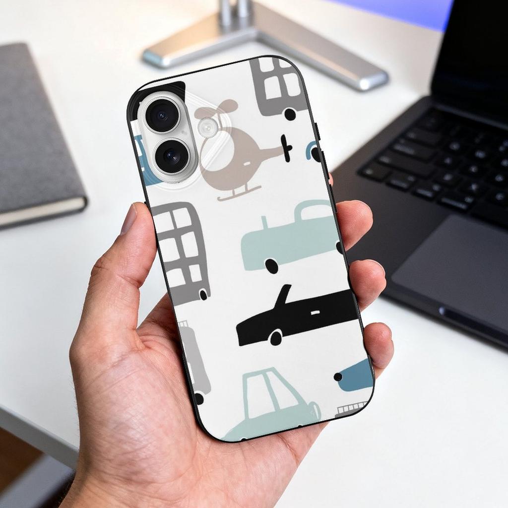 1 Pack For Iphone 17/17Air/17Pro/17ProMax Transparent TPU Anti-Smudge Protective Case With Cushion Corners And Raised Edges