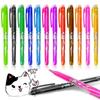 8/12 Pcs/Set Multi-color Erasable Gel Pen 0.7mm Kawaii Pens Student Writing Creative Drawing Tools Office School Supply