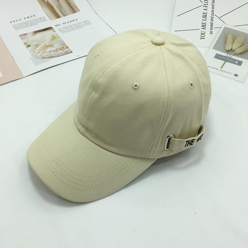 ins new hat women's side letter visor trendy, couple outdoor casual duck tongue baseball cap