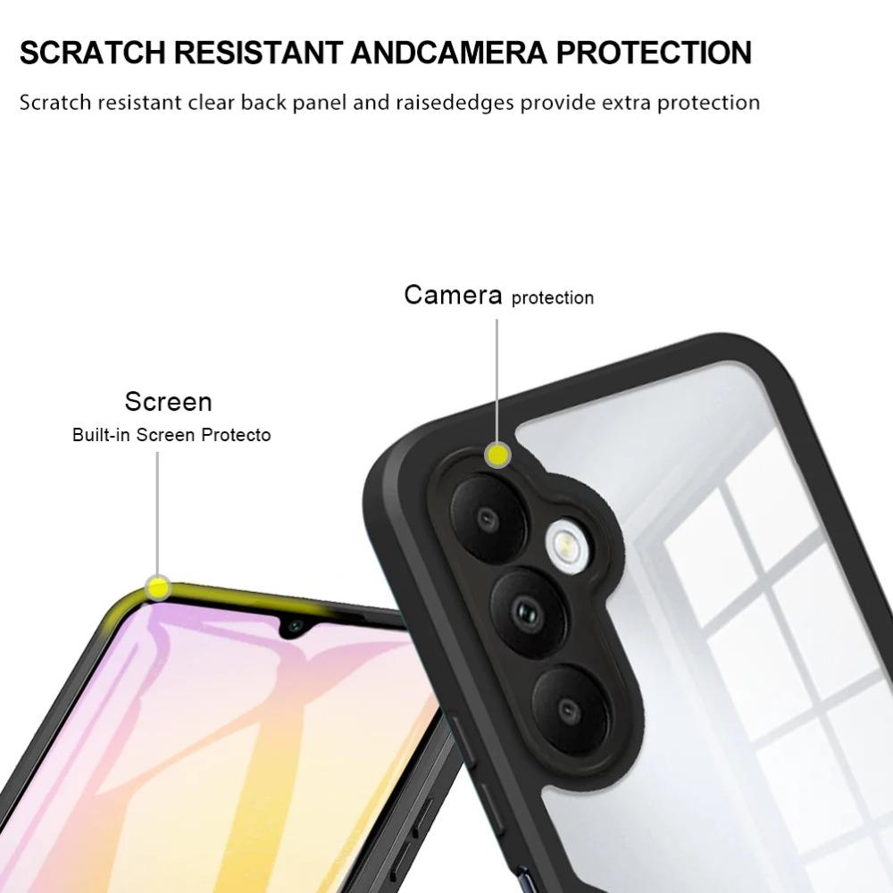 360 Полный Защитный Чехол-Наклейка на Экран Прозрачный Чехол Для Samsung Galaxy A82 A73 A72 A71 A55 A54 A53 A51 A35 A34 A33 A25 M53 M33