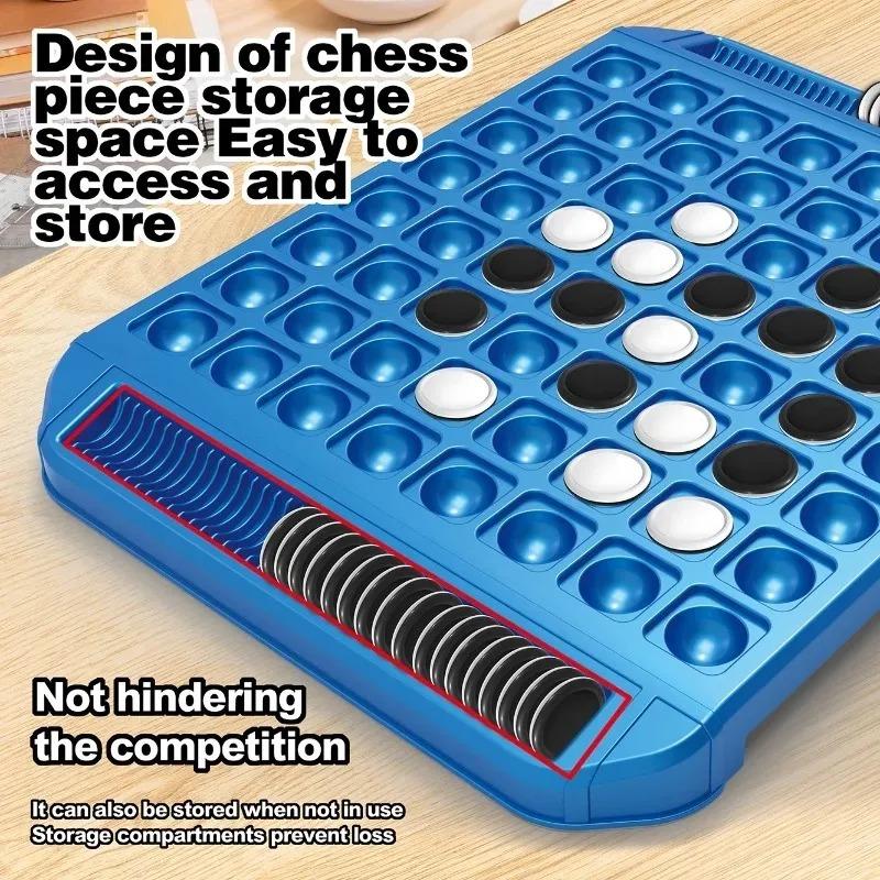 1 Набор Игра для двоих Семейные Развлечения Обучающие Игрушки Интерактивные Игры для Родителей и Детей Детские Переворачивающиеся Шахматы Касание Переворот Реверси Стратегическая Настольная Игра Игра для Вечеринки