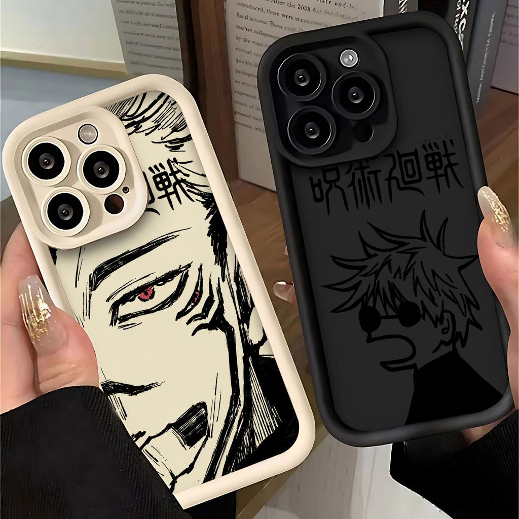 Чехол для телефона Аниме Jujutsu Kaisen Для vivo Y28 Y03 Y17s Y19s Y100 Y78 Y36 Y27 Y16 Y77 Y75 Y35 Y22s Y02 Y72 Y76 4G 5G
