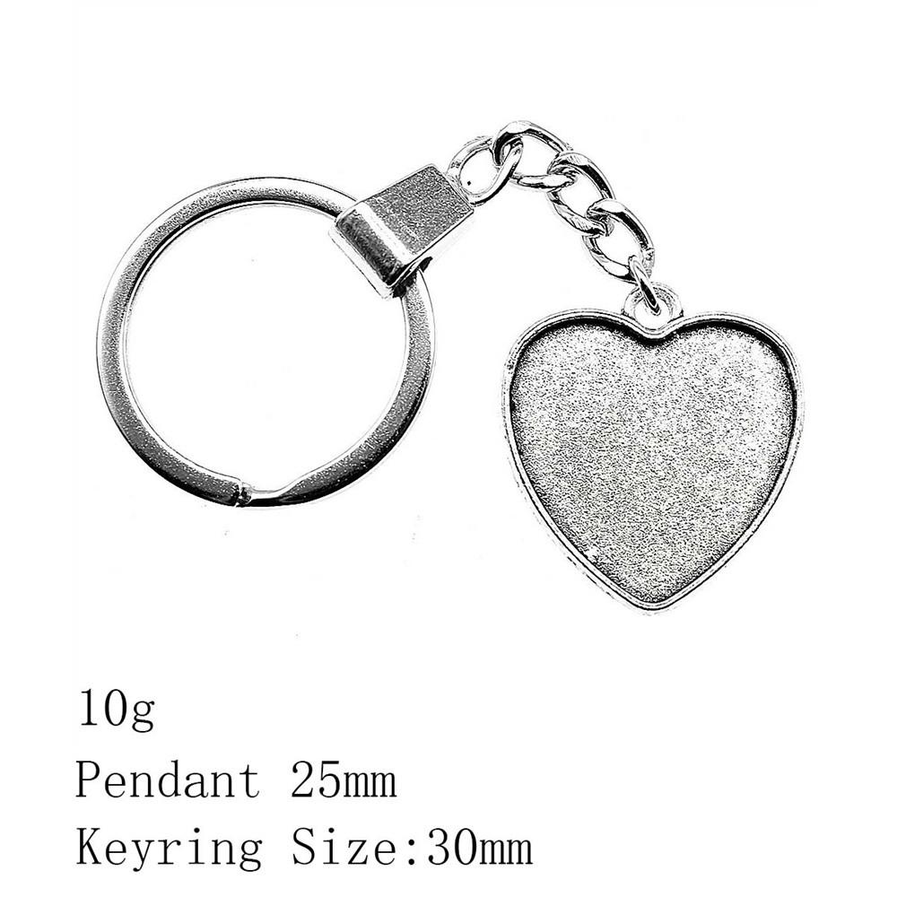 Брелки для ключей на выпускной Пара Сердце Эллиптический стеклянный кабошон База Подставка Брелки Дешевые Милые Вещи Брелок в виде самолета