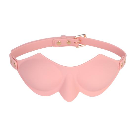 Силиконовая повязка на глаза для BDSM с регулируемым ремешком, светонепроницаемая маска для глаз для сенсорной игры, интимных игр, мягкая, незаметная, игрушка для взрослых для ролевых игр пар