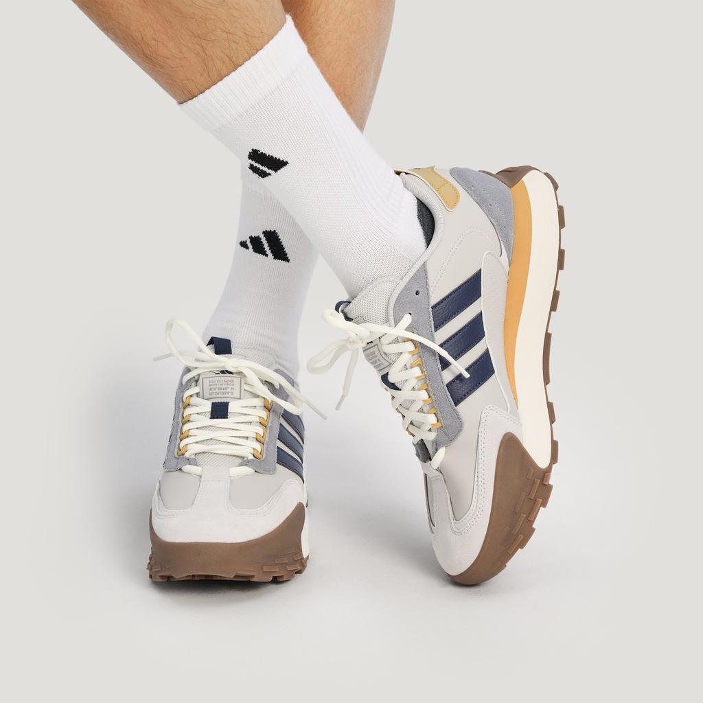 Adidas Futro Mixr Synthetic Leather Low top Running Shoes Unisex Gray