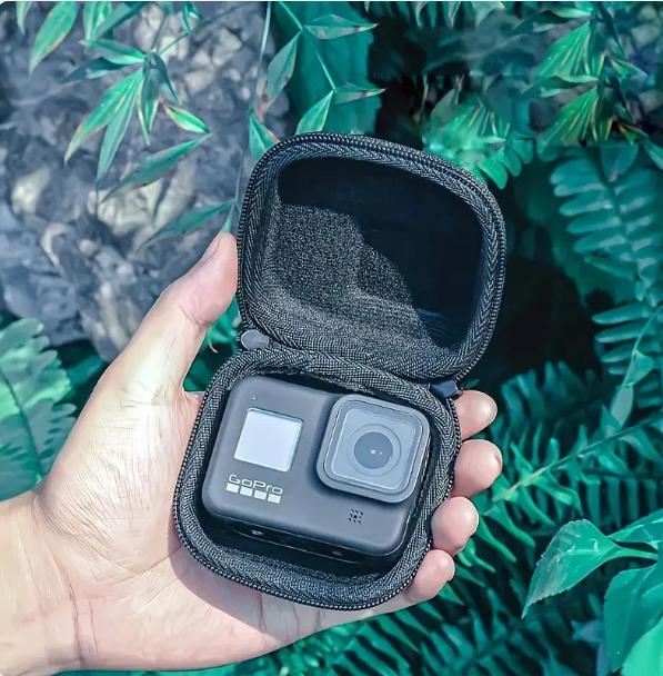 Сумка для хранения, чехол для GoPro Hero 12, 11, 10, 9, 8, 7, 6, портативная мини-коробка, компактный защитный чехол, аксессуары Go Pro