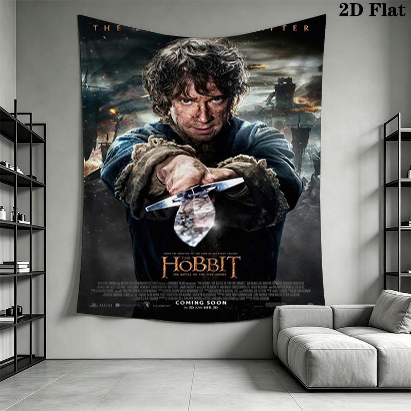 The Hobbit Journey Tapestry Wallmounted Background Cloth Soft Background Wall Hanging Cloth Wall Covering Decoration