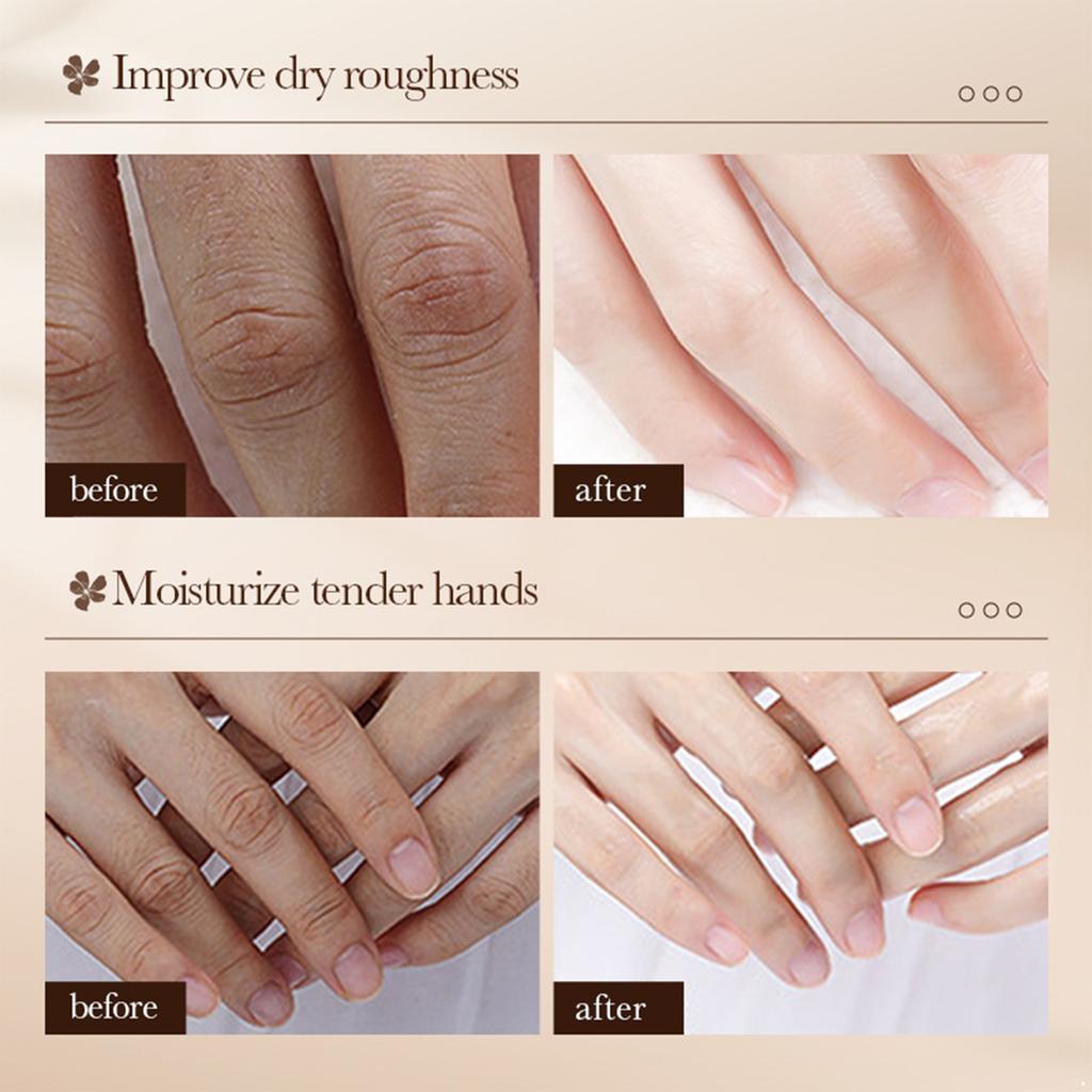 Набор из 5 дорожных кремов для рук с ароматом - Увлажняющий питательный лосьон для сухой кожи, Зимний уход для рук