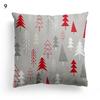 45*45cm Decorative Cushion Cover Christmas Santa Claus Pillow Cover Christmas Decoration Pillowcase Cushions For Sofa Home Gifts