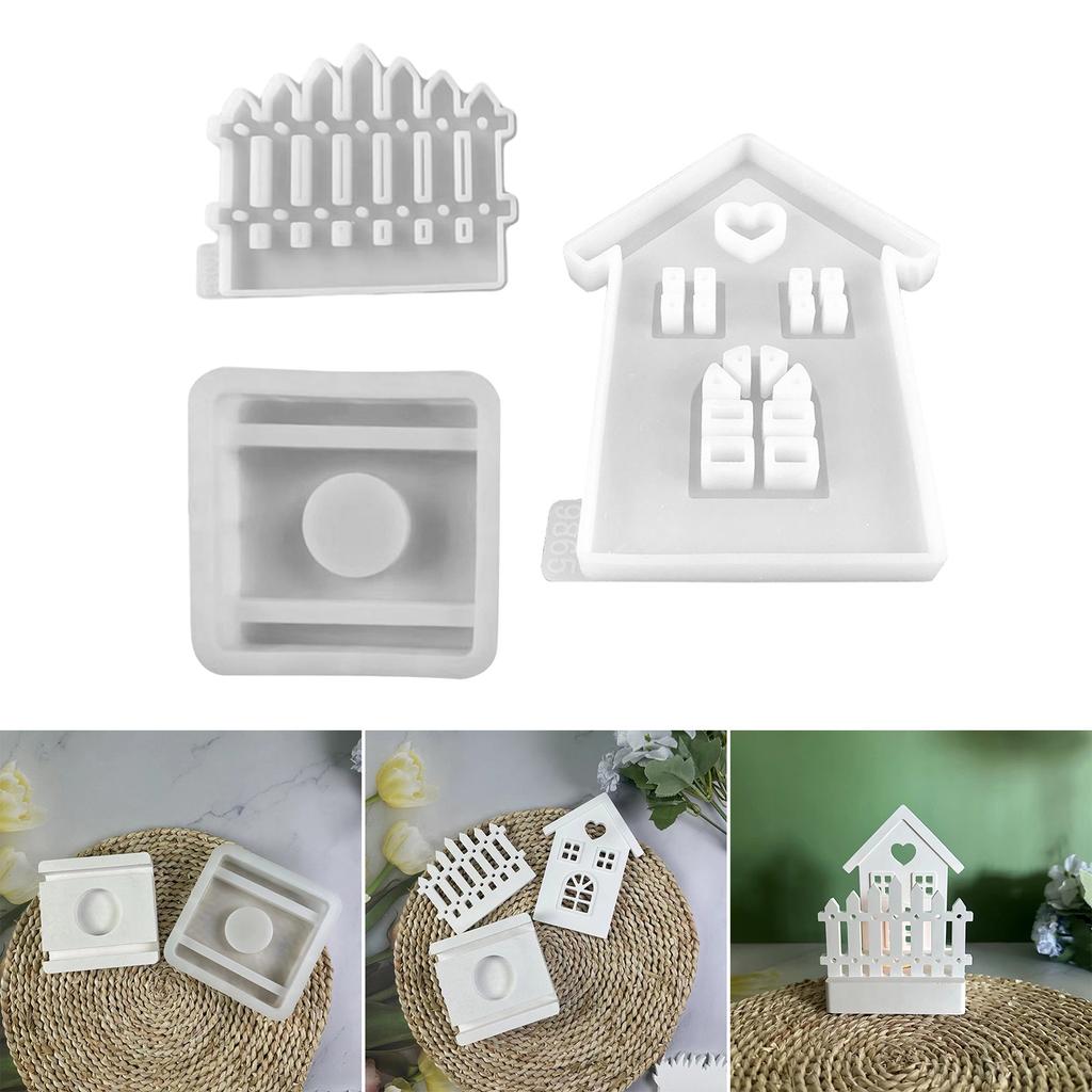 Формы для подсвечников в форме домика Формы для подсвечников с основанием для изготовления подсвечника Подсвечник для подсвечника своими руками Художественное ремесло