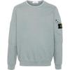 Compass Logo Crew Neck Long Sleeve Thin Fleece Sweatshirt Unisex Sweatshirt Green Mouse-Grey 811563920-V0066