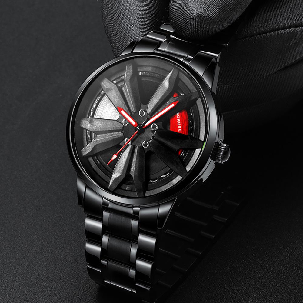 Скелетон Часы Повседневные Мужские Часы Деловые Часы h Спортивные Часы Кварцевые Часы Часы из нержавеющей стали