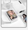 Frosted Clear Flip Storage Box от SINGBA, пылезащитный органайзер большой емкости для фотокарточек, коллекционных карточек, наклеек, протекторов для карт