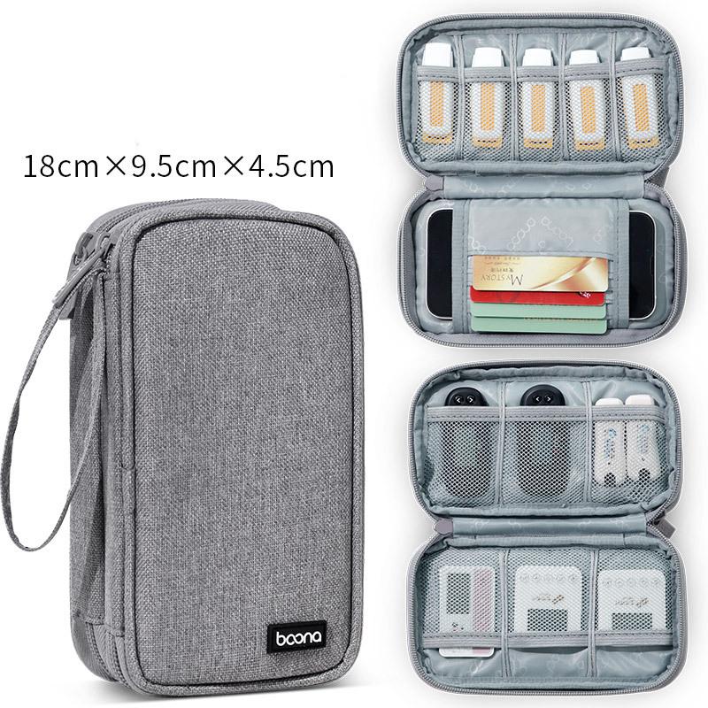Электронная сумка для хранения U-диска, флэш-накопитель, сумка, многофункциональный дорожный чехол, USB-кабель для передачи данных, органайзер, сумки, аксессуары