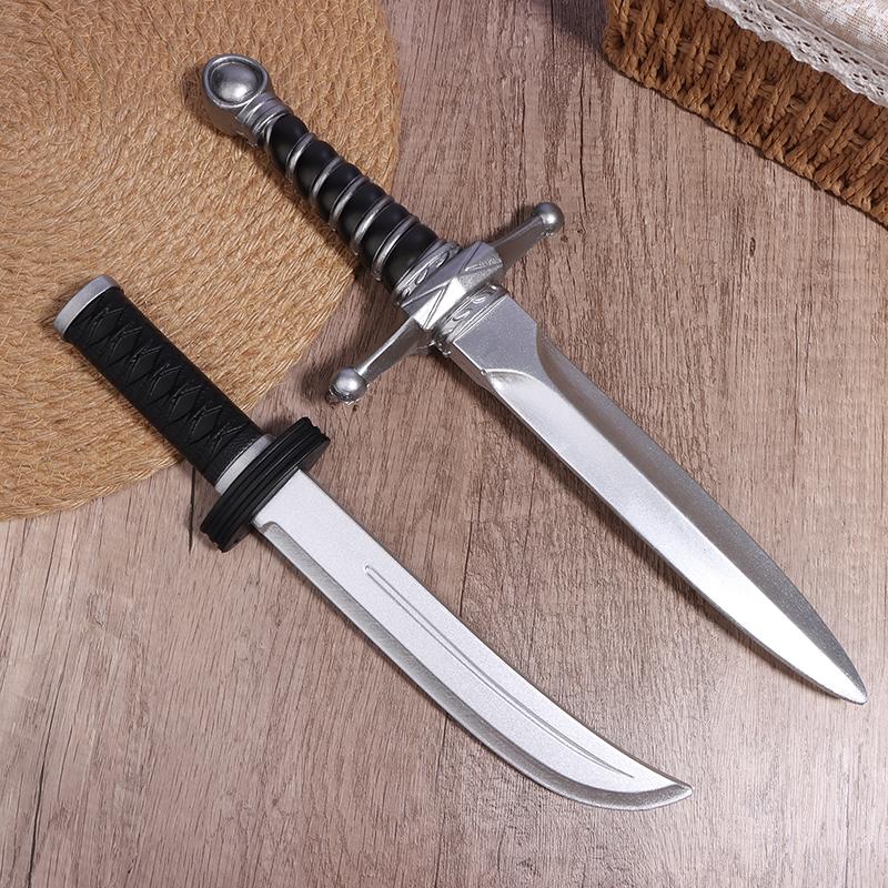 Моделирование Pu Кинжал Детский Меч Оружие Фильм Косплей Меч Реквизит Ролевая Игра Подарок Безопасное Оружие Модель Игрушка Детские Подарки