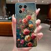 Гелевый чехол для Tecno Spark 30 Pro KL7 Чехлы Цветок Бабочка Бант Чехол для телефона Spark 30pro 4G Мягкий силикон Прозрачная ТПУ крышка