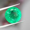 Muzo Colombian Emerald Round Cut Natural 8 to 10 Ct Loose Gemstone