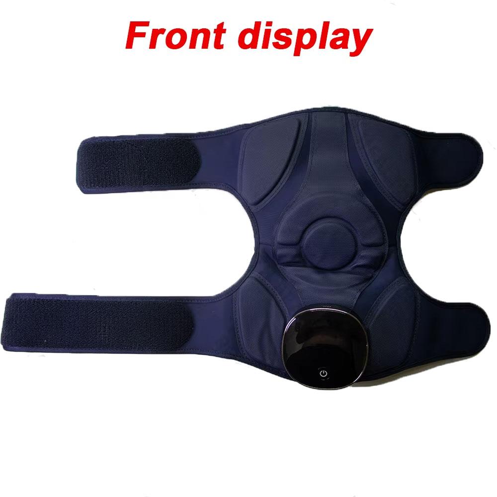 Умный массажер для колена с компрессией воздуха, теплом и вибрацией — снимает боль в суставах, облегчает симптомы артрита, улучшает кровообращение