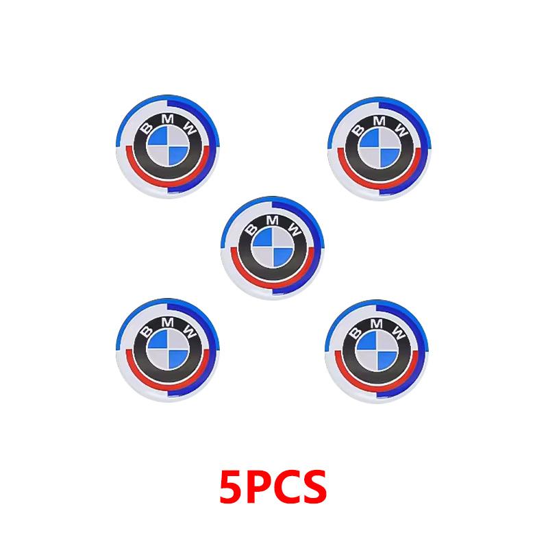 11mm 14mm Car Styling Remote Key Emblem Stickers Logo Decals For BMW E46 E90 F10 F30 G20 X1 X3 X5 M Performance 50th Anniversary