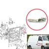 BDP24 Right Side Rear Sliding Door Middle Roller Guide Hinge 701843336A for VW Transporter T4 Caravelle 1990-2003 EU PASSENGER