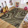 Irregular Geometry Stripes Living Room Carpet Modern Nordic Style Home Decor Area Rug Soft Non-slip Floor Mat for Bedroom