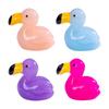 Miniature Flamingo Duck Ornaments 10Pieces Colorful Resins Ducks Figures for Garden Landscape and Aquarium Decoration