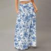 Women's Flowing Maxi Dress Regular Casual Summer Floral Print Bohemian  Skirt