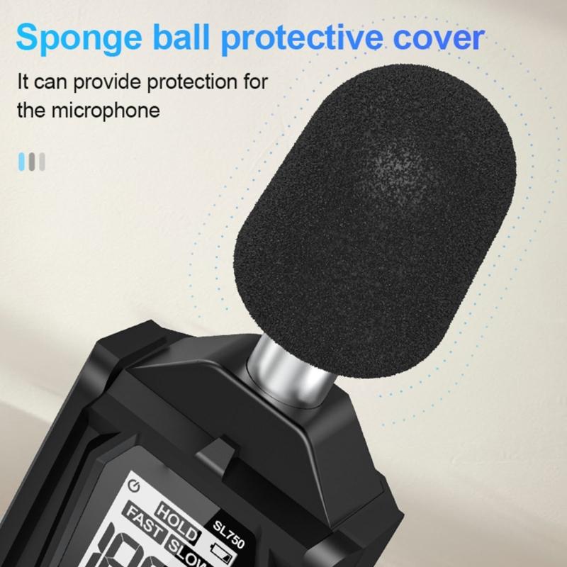 Easy Carry  Decibel Noise Meter 30 to 130dB ranges  with Data Retention Handheld Sonometer Simple for Home & Professional Use