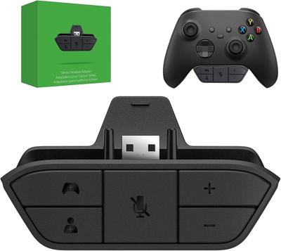 OLCLSS Стереоадаптер для гарнитуры для Xbox Контроллер Xbox Регулировка баланса звука Звук Голос Низкая задержка One/One S/X/Elite 1/Elite2/Series S/X