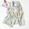 Shanghai Story Silk Scarf Girl Summer Thin Mulberry Silk Scarf Shawl Gift To Elderly Mother