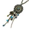 [B2065] - Designer Necklace 'Esmeralda' Blue