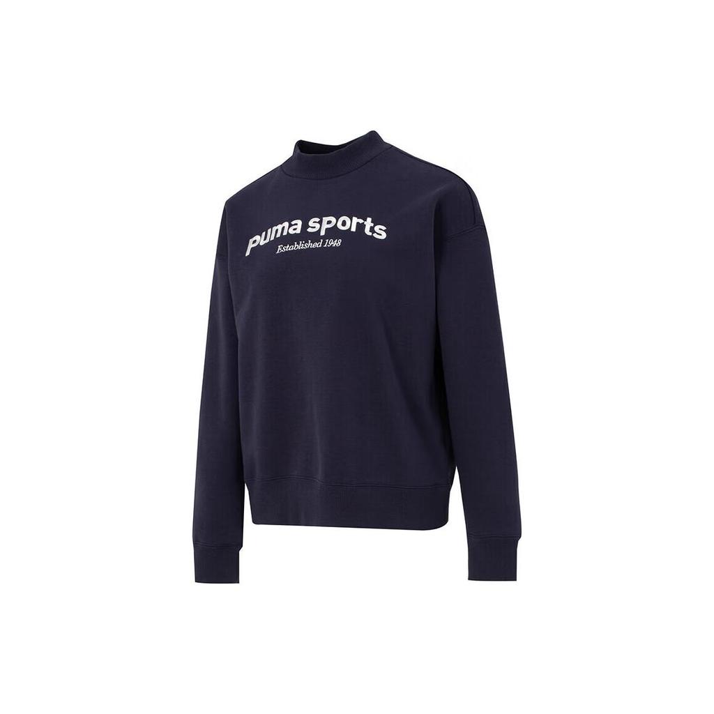 New PUMA Sweatshirts Women's Navy Blue 625305-16