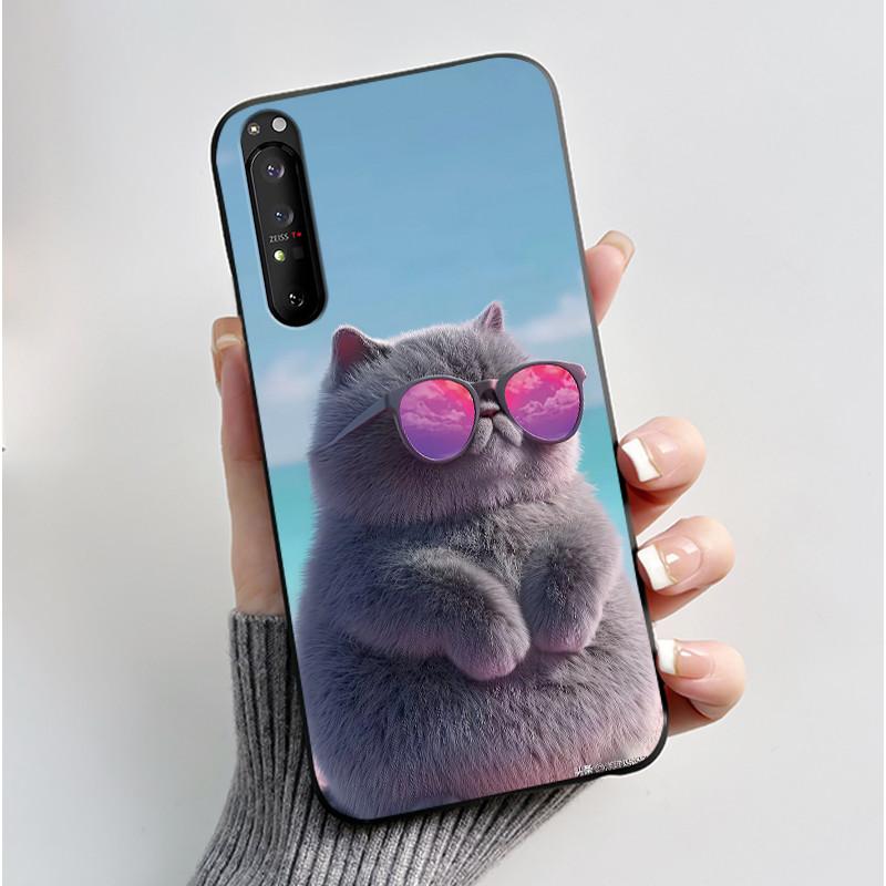 Чехол для Sony Xperia 1 II XQ-AT51 XQ-AT52 1 III XQ-BC62 XQ-BC72 XQ-BC52 Чехол Роскошный Милый Крутой Для Мальчиков Девочек Мягкий Силиконовый Чехол
